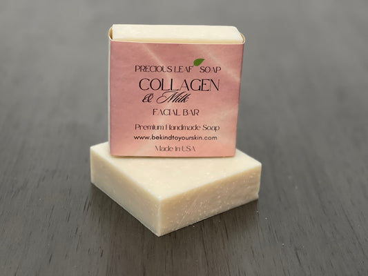 Collagen and Milk Facial Soap